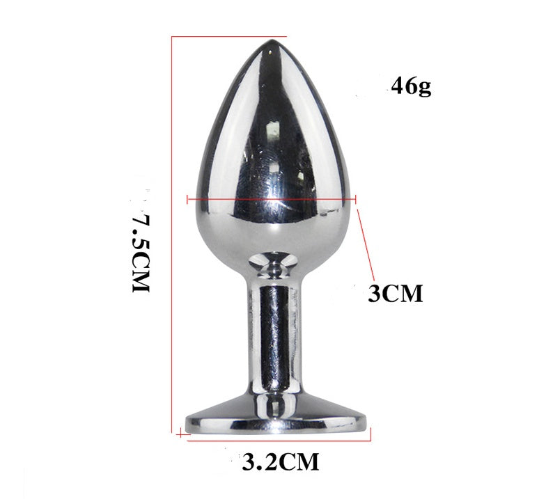 Rainbow Fox Tail Anal Plug