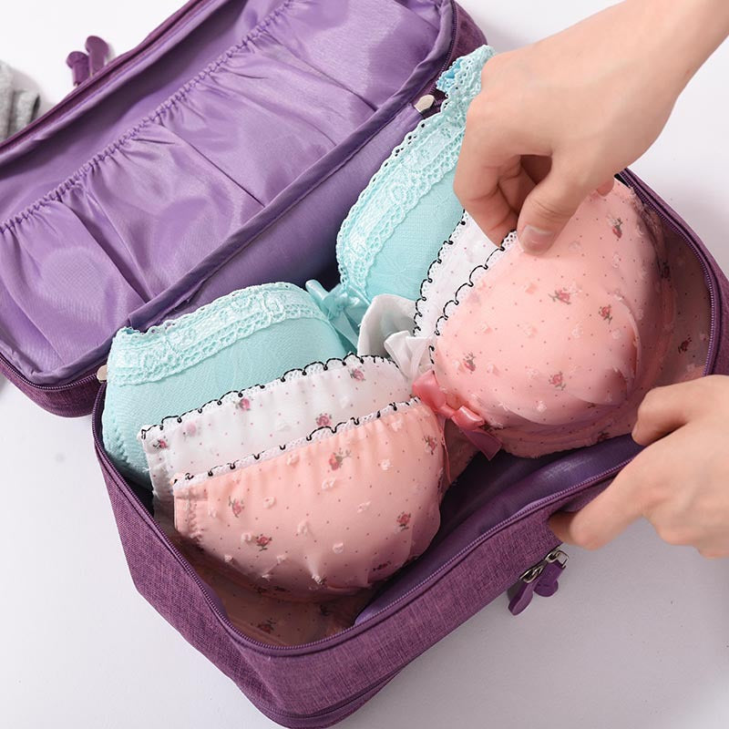 Travel Makeup Bags Multi-function 3-shelf Storage Bag