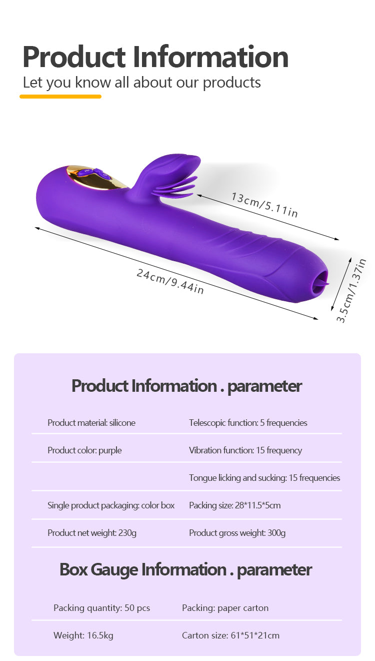 Luxury Rechargeable Intimate Massager for Women – Smooth Silicone, Multiple Modes