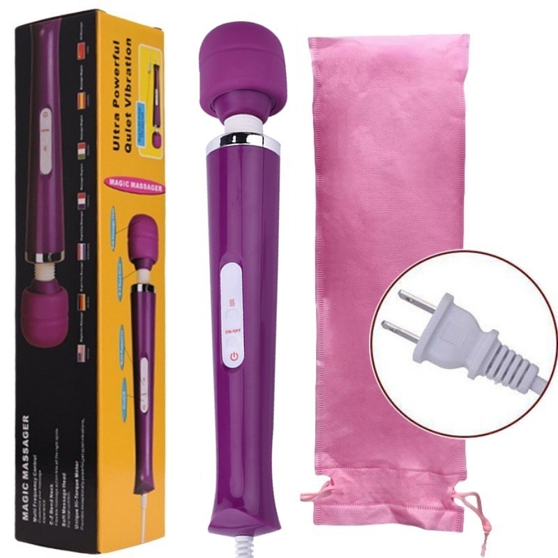 20-Speed Handheld Wand Massager – Adult Use (18+)