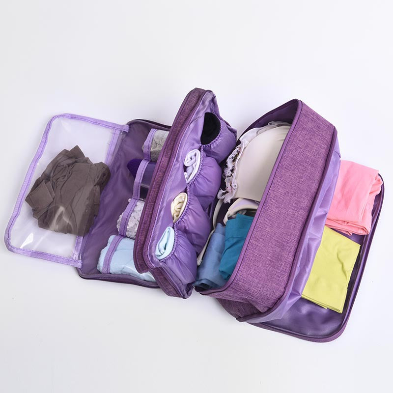 Travel Makeup Bags Multi-function 3-shelf Storage Bag