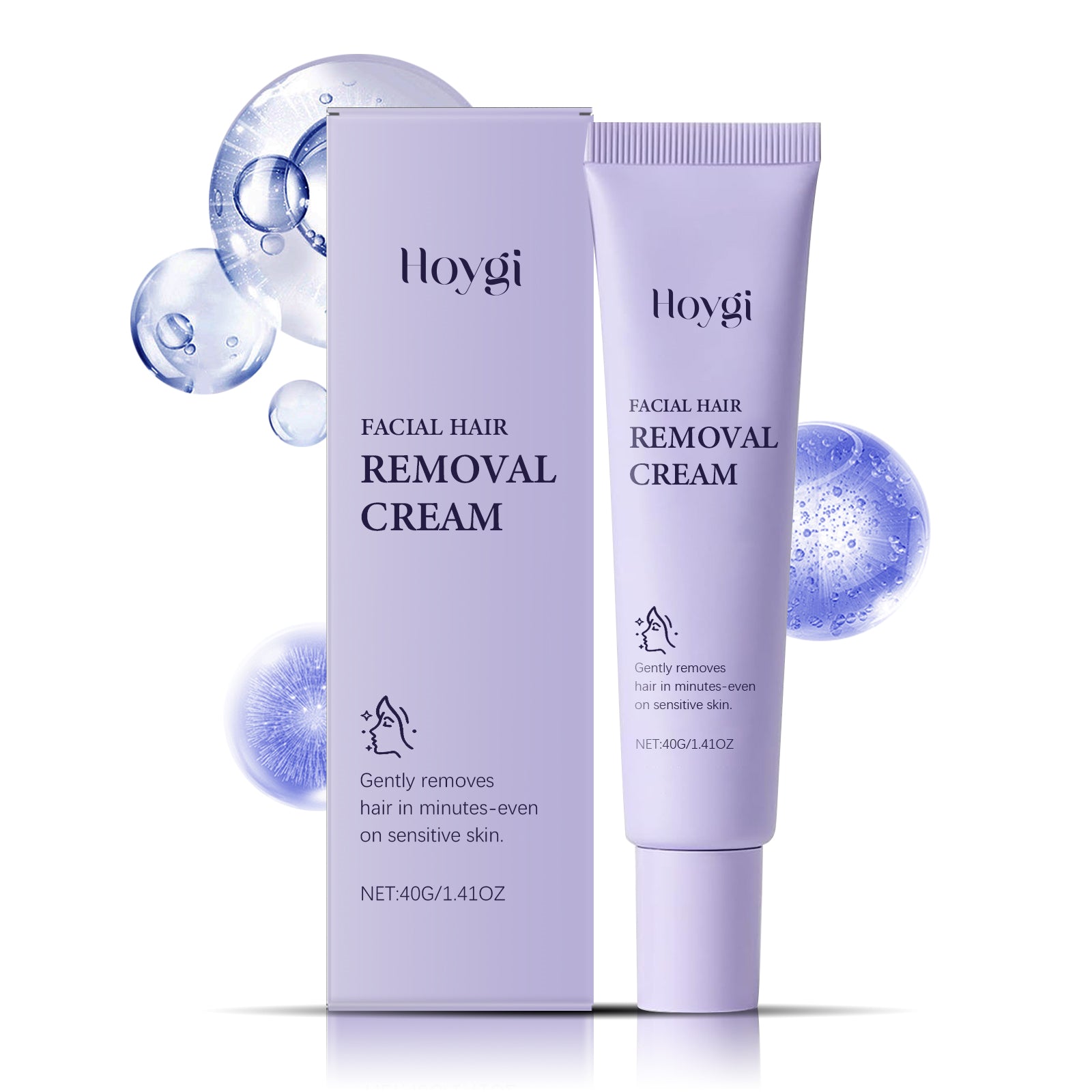 Facial Hair Removal Cream for Women – Gentle, Moisturizing, Smooth Skin Formula