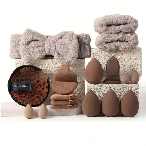 20-Piece Makeup Sponge & Beauty Tool Set