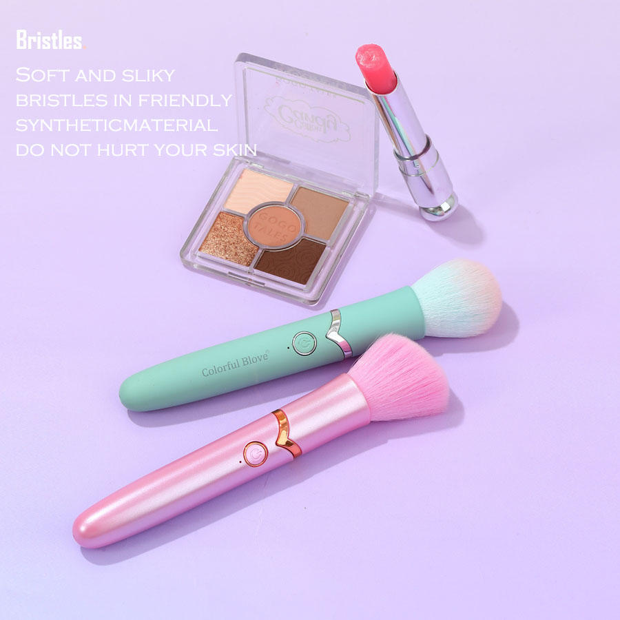 Discreet Mini Bullet Makeup Brush Massager – Adult Use (18+)